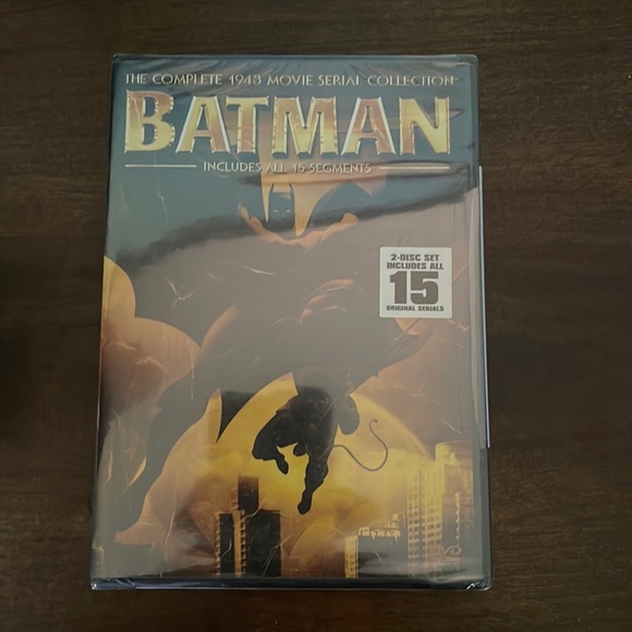 Batman 1943 Movie Serial 2 Disc DVD Collection Set Sealed New - Picture 1 of 2